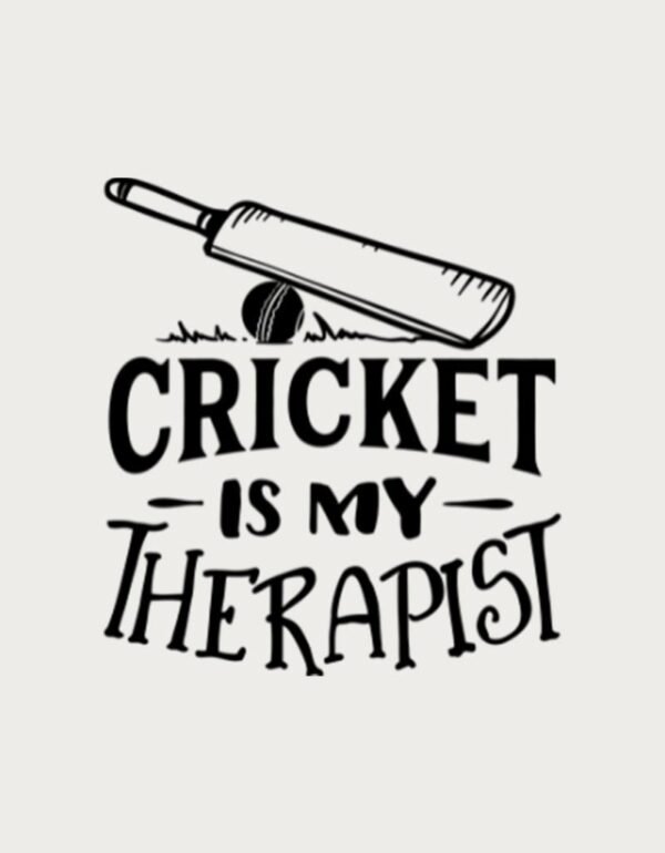 Cricket Mug - Cricket is My Therapist