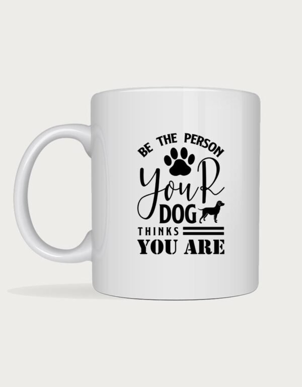 Dog person mug