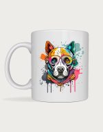 German shepherd mug - Colour Splash Cool Dog