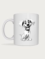 Beagle mug - Happy Dog Sketch