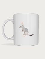 Australian animal mug - low poly bilby design