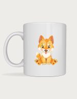 Dingo mug - Cute Baby Dingo watercolour illustration