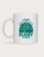 Rugby Fetish mug