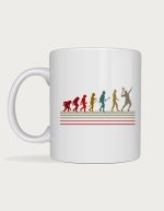 Tennis mug - Evolution of Tennis design