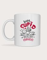 Sorry Cupid anti-valentine mug