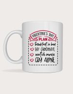 Valentine's Day Plan mug