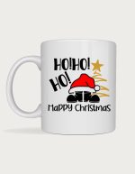 Christmas mug - Ho Ho Ho Happy Christmas design