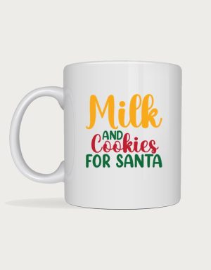 Milk And Cookies For Santa mug