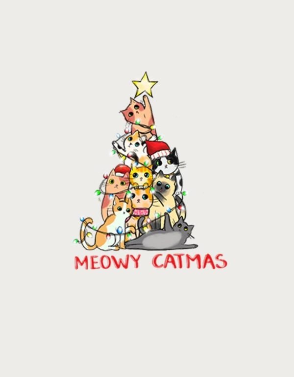 Christmas Mug - Meowy Christmas