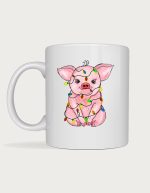 Christmas Piggy mug