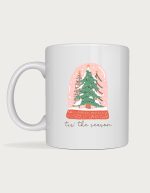 Tis The Season snow globe mug