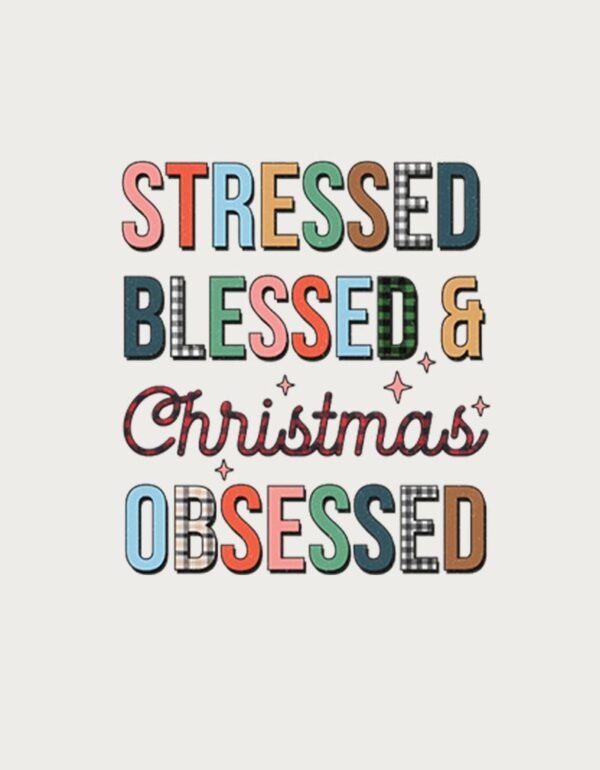 Christmas Mug - Stressed, Blessed