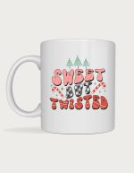 Funny christmas mug - Sweet But Twisted design