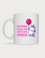 Unicorn Vibes cute mug