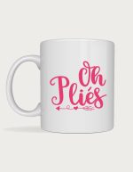 Oh Pliés ballet mug