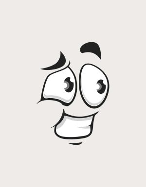 Pleading Eyes hopeful expression - flat print artwork for the novelty mug