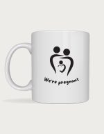 Family mug - We're Pregnant announcement design