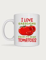 Head Tomatoes gardening mug