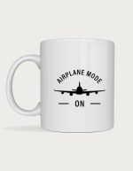 Holiday mug - Airplane Mode On design