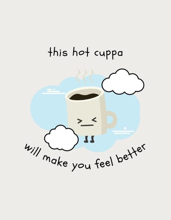 Get Well Mug - Hot Cuppa