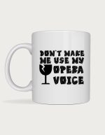 Opera Voice singer mug