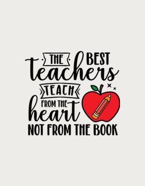 Teach From The Heart mug