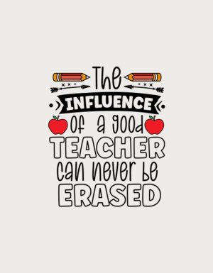 Teacher Influence mug - pencil pun design
