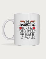 Teacher Influence mug - pencil pun design