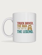 Trucker coffee mug - Truck Driver Legend