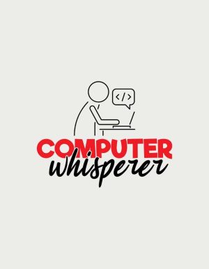 Computer Whisperer - flat print artwork for the iT coffee mug