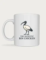 Bin chicken mug - The Majestic Bin Chicken Australian white ibis design