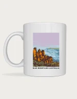 Australia mug - Blue Mountains Three Sisters design