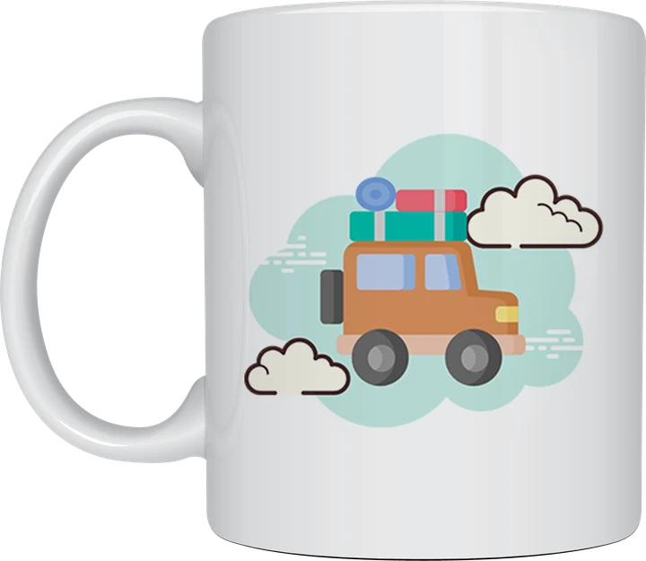 Road trip 4WD mug