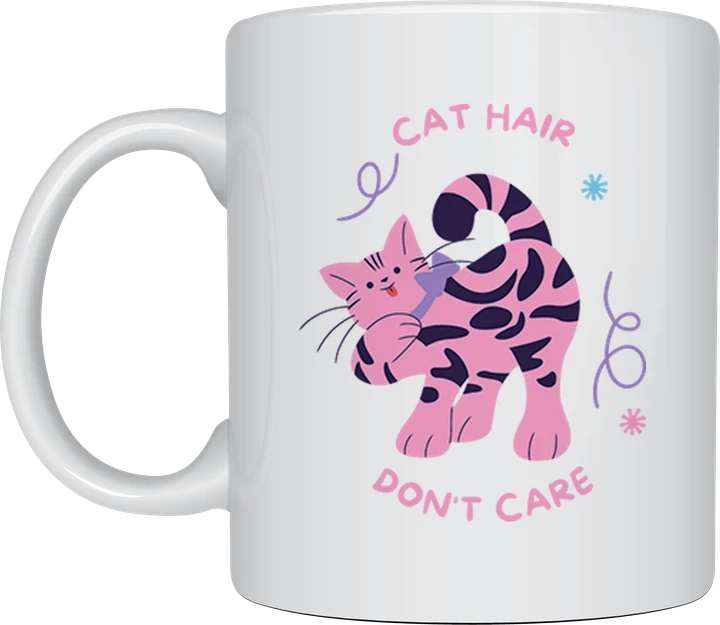 Cat Hair Don't Care mug
