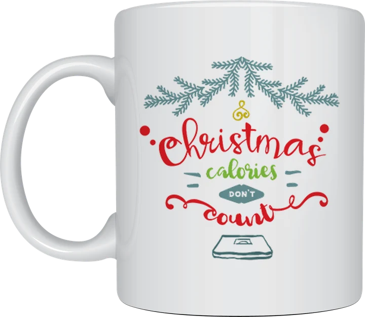Christmas Calories Don't Count mug
