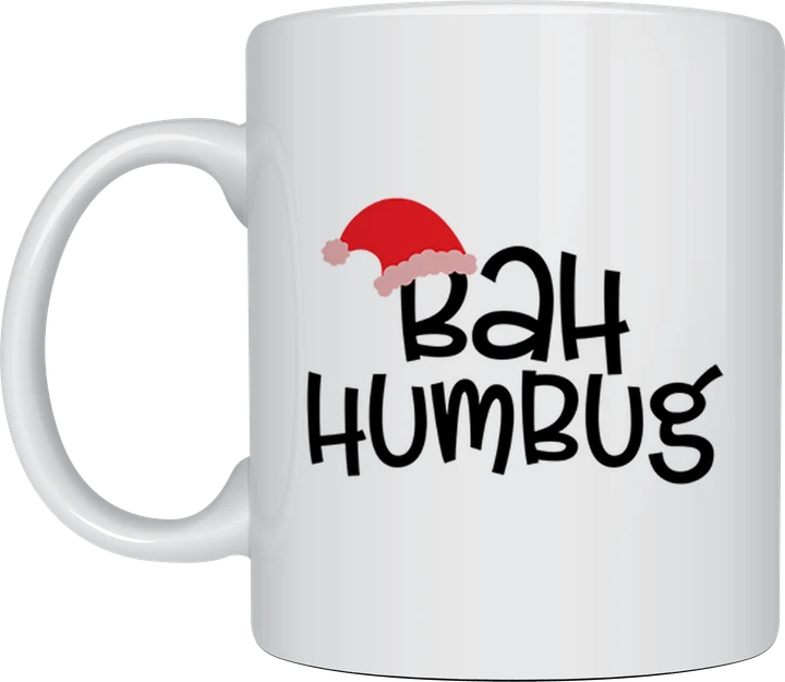 Bah Humbug Christmas mug