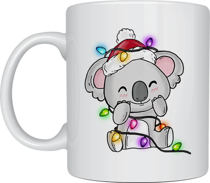 Christmas Koala mug