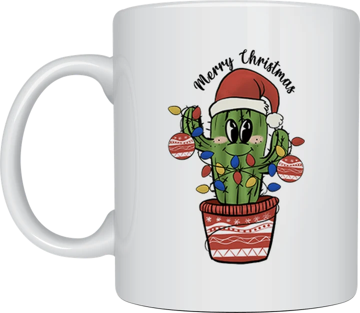 Christmas Cactus mug