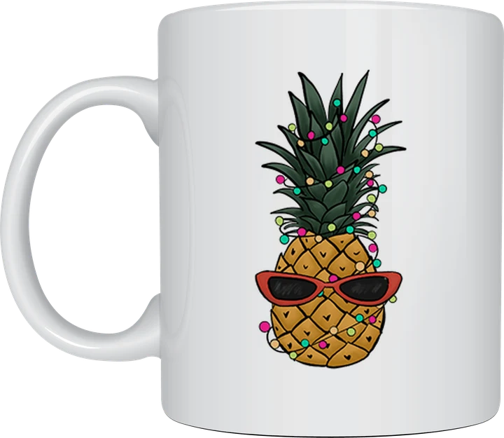 Christmas Pineapple mug