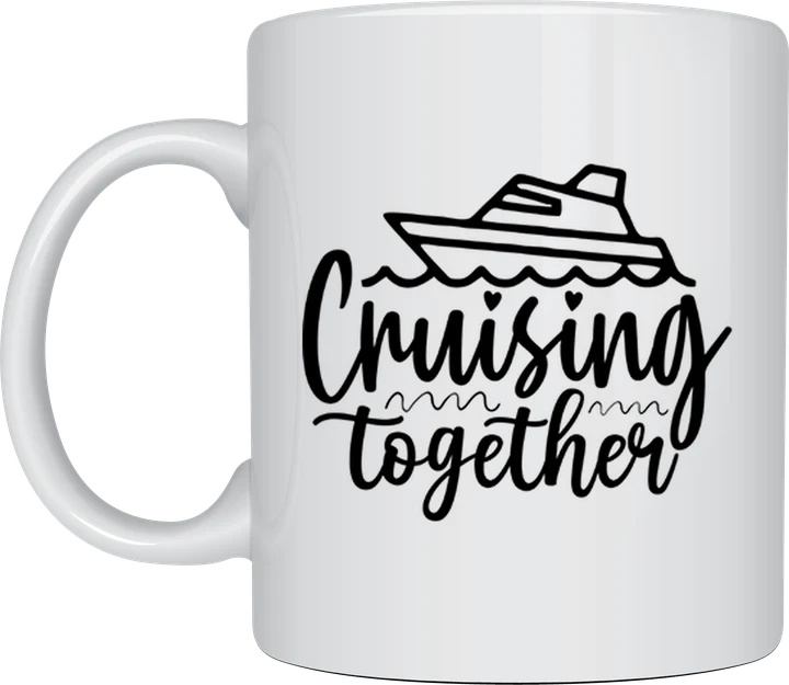 Travel mug - Cruising Together boat design