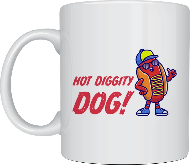 Hot Diggity Dog mug