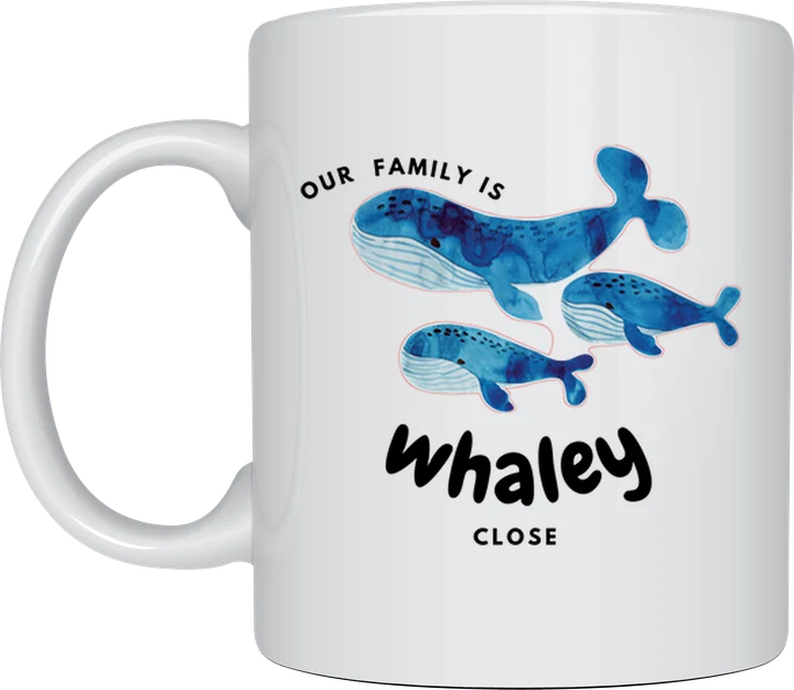 Whaley Close family mug