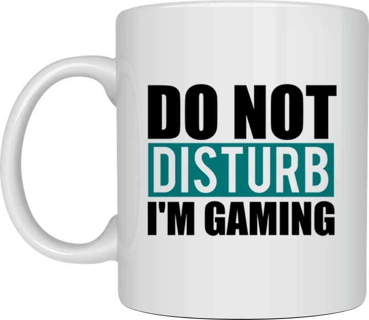 Do Not Disturb I'm Gaming mug