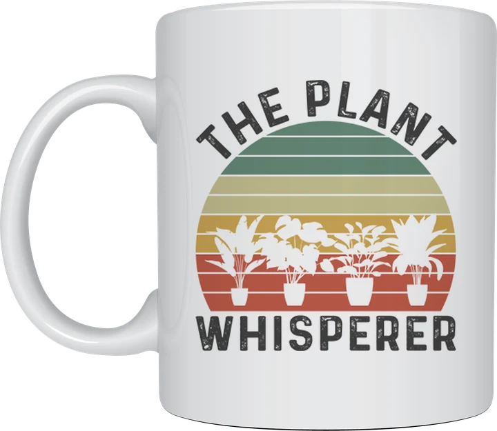 Plant Whisperer retro mug