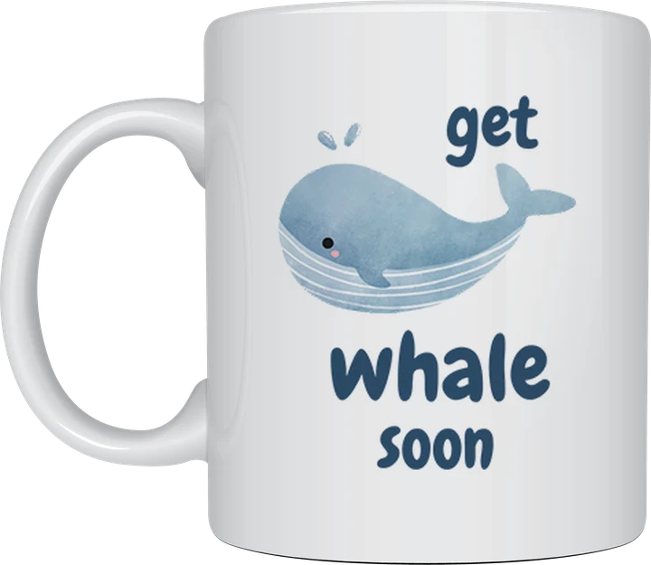 Get Whale Soon mug