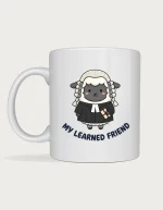 Barrister gift - My Learned Friend sheep mug