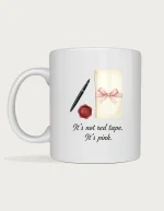Law graduation gift - It's Not Red Tape. It's Pink mug