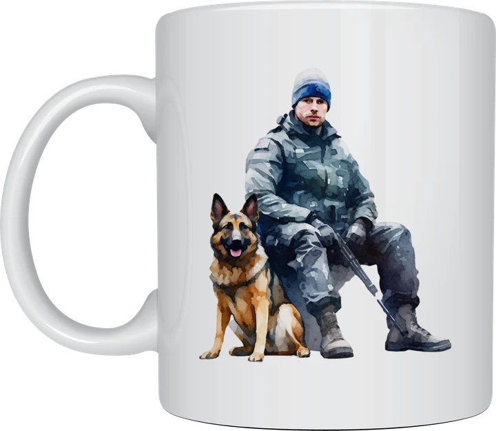 Tactical K9 team mug