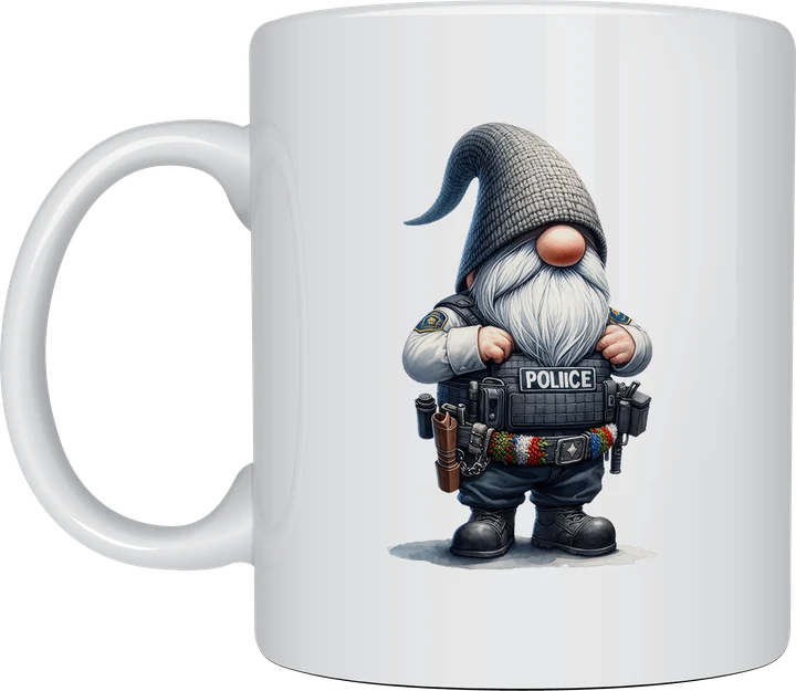 Police mug - Gnome Officer