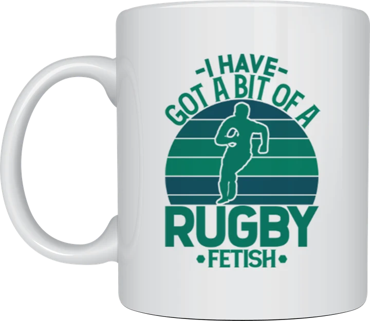 Rugby Fetish mug